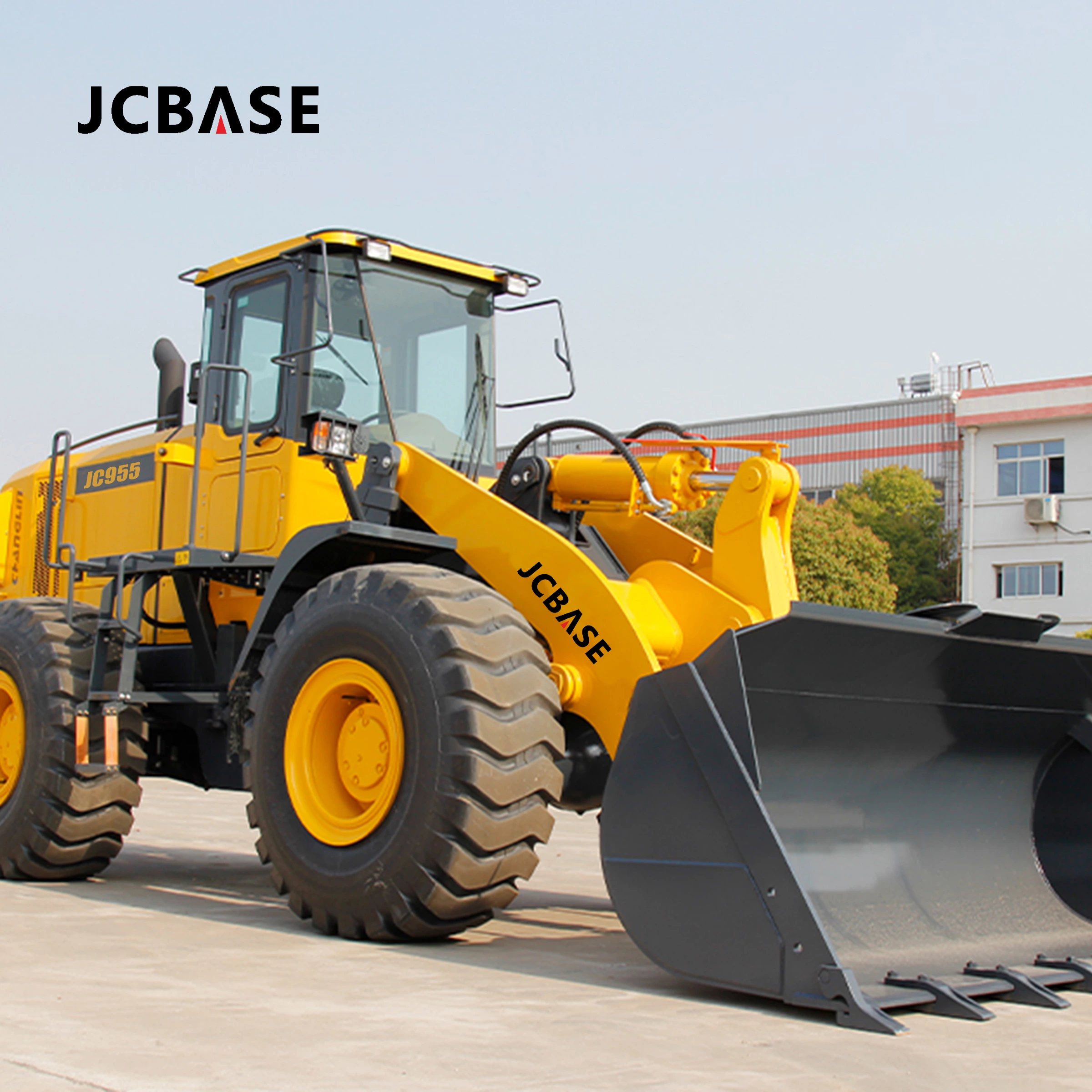 JCBASE Jc955 Road Machinery Wheel Loader Machine With Ce Iso Epa Certification Wheel Loader