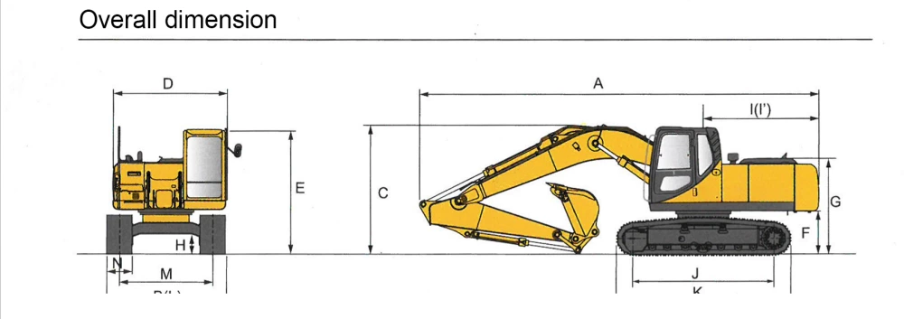 JCBASE Wheel Excavator CE480 47300kg Road Machinery with Cummins Engine 298kw/2000rpm 2.22m³ bucket capacity