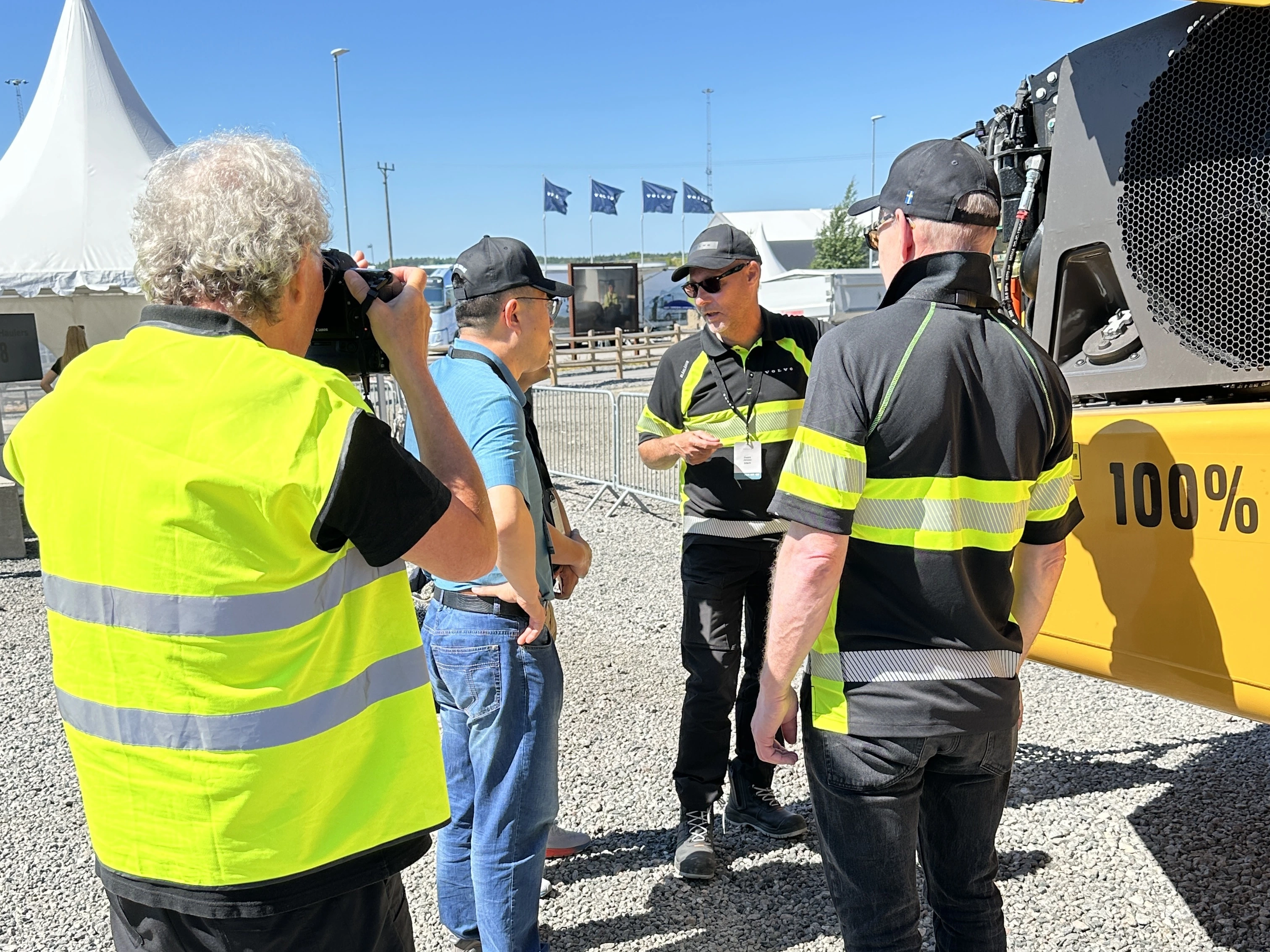 Exploring Industry-Specific Solutions: JCBASE Executives Visit Volvo Construction Equipment Headquarters