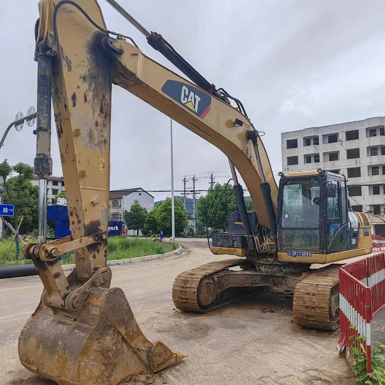 2014 Used Cat 26ton Excavator Machine Cheap Second Hand Caterpillar 326D Core Motor Components Engine Pump Bearing Gearbox Sale