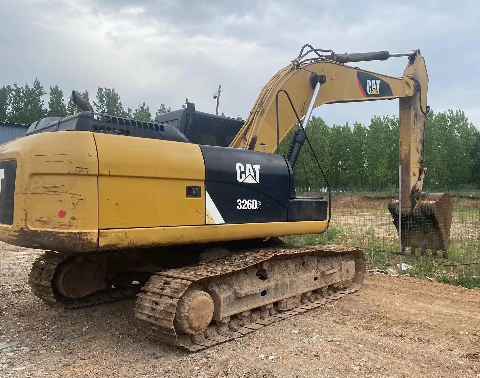 2017 cheap used excavator second hand Cat 26ton usada excavadora machine For Sale Caterpillar Excavator Cat326d