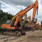 Used Doosan Dx230 Excavator Machine Korea Secondhand Digging Equipment Isuzu Engine KYB Hydraulic Pump Bearing-Core Included