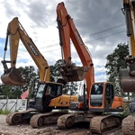 Doosan DX230 Used Amphibious Excavator Machine Secondhand Korea-Made Digging Equipment Excavator Digger