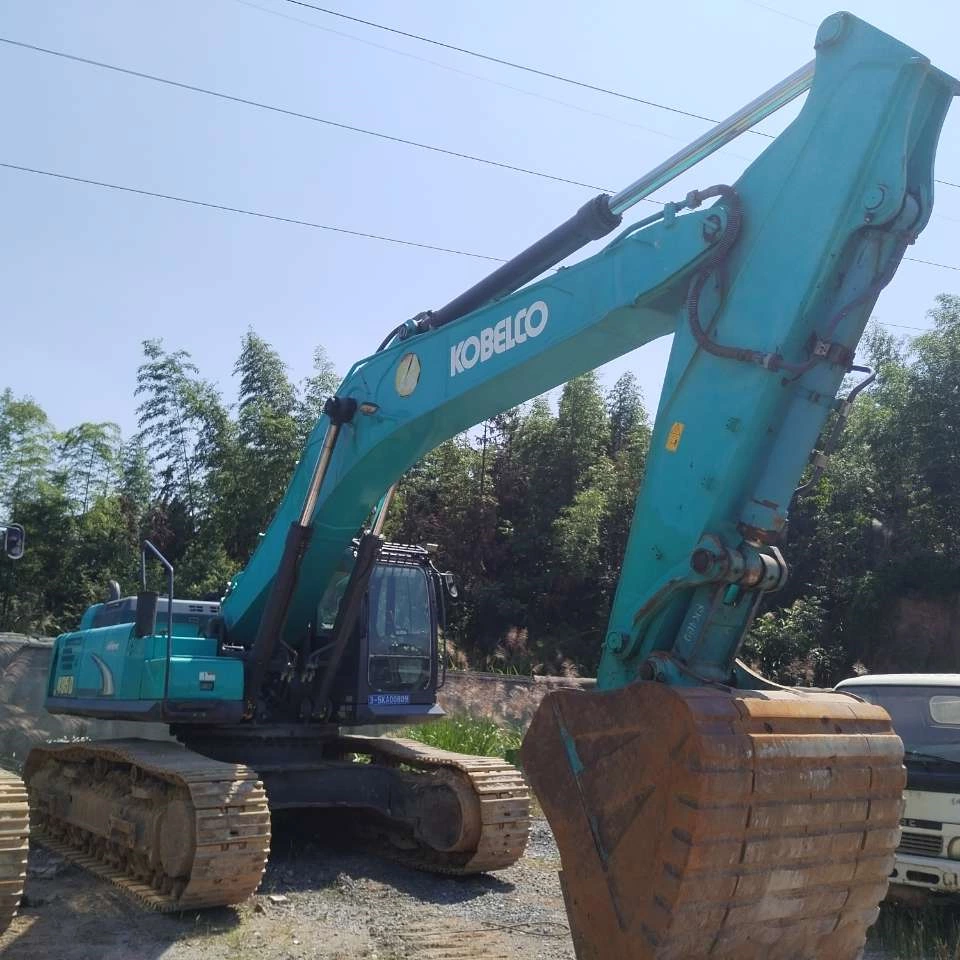 Used Kobelco Sk495-8 Excavator Machine 49 Tonne Secondhand Japan Model Hino Engine Core Including Pump Motor Gearbox Bearing